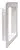 PetSafe Wall Install Kit for PetSafe Electronic SmartDoor, Large, White