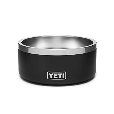 YETI Boomer 4 Stainless Steel, Non-Slip Dog Bowl, Holds 32 Ounces, Black