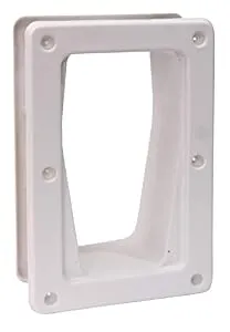 PetSafe Wall Install Kit for PetSafe Electronic SmartDoor, Large, White