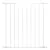 Bonnlo 121-Inch Wide Metal Baby Safety Fence/Play Yard Adjustable Fireplace Hearth BBQ Fire Gate Christmas Tree Gate 5-Panel Playpen for Toddler/Pet/Puppy/Cat/Dog, 25.39"W x 29.3" H Each Panel, White