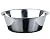 Peggy 11 No Spill Non-Skid Stainless Steel Deep Dog Bowls 26 Oz (3 Cups) Set of 2