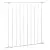 Bonnlo 121-Inch Wide Metal Baby Safety Fence/Play Yard Adjustable Fireplace Hearth BBQ Fire Gate Christmas Tree Gate 5-Panel Playpen for Toddler/Pet/Puppy/Cat/Dog, 25.39"W x 29.3" H Each Panel, White