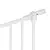 Bonnlo 121-Inch Wide Metal Baby Safety Fence/Play Yard Adjustable Fireplace Hearth BBQ Fire Gate Christmas Tree Gate 5-Panel Playpen for Toddler/Pet/Puppy/Cat/Dog, 25.39"W x 29.3" H Each Panel, White