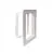 PetSafe Wall Install Kit for PetSafe Electronic SmartDoor, Large, White
