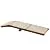 PetSafe CozyUp Sofa Ramp - Durable Wooden Pet Ramp Holds up to 100 lb - Great Couch Access for Dogs and Cats - Cherry Finish with Non-Slip Carpet Tread - Folds for Easy Storage