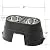 OurPets Comfort Diner Elevated Dog Food Dish (Raised Dog Bowls Available in 4 inches, 8 inches and 12 inches for Large Dogs, Medium Dogs and Small Dogs), Black, 12-inch