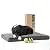 BarkBox Memory Foam Platform Dog Bed | Plush Mattress for Orthopedic Joint Relief | Machine Washable Cuddler with Removable Cover and Waterproof Lining | Includes Squeaker Toy | Grey | Large