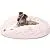 Friends Forever Calming Bed for Dogs, Donut Dog Bed for Pet Comfy, Marshmallow Cat Beds - Tan 30 X 30 Inch