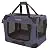 Petseek Extra Large Cat Carrier Soft Sided Folding Small Medium Dog Pet Carrier 24"x16.5"x16" Travel Collapsible Ventilated Comfortable Design Portable Vehicle