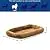 22L-Inch Cinnamon Dog Bed or Cat Bed w/ Comfortable Bolster | Ideal for XS Dog Breeds & Fits a 22-Inch Dog Crate | Easy Maintenance Machine Wash & Dry | 1-Year Warranty