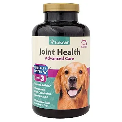 NaturVet Joint Health Time Release Level-3 Supreme Hip & Joint Dog Supplement