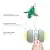 Interactive Robotic Cat Toys,Automatic Irregular USB Charging 360 Degree Self Rotating Ball,Automatic Feathers/Birds/Mouse Toys for Cats/Kitten,Build-in Spinning Led Light?Large Capacity Battery