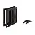 Total Win Freestanding Pet Gate for Dogs with 2PCS Support Feet, Foldable Wooden Dog Gates for Doorways Stairs, Indoor Pet Puppy Safety Fence, 24 Inches H, 60 Inches W, 3 Panels, Espresso