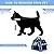 PPOGOO Large Pet Travel Carriers 20.9x10.2x12.6 22lb(10KG) Soft Sided Portable Bags Dogs Cats Airline Approved Dog Carrier,Upgraded Version