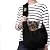 TOMKAS Small Dog Cat Carrier Sling Hands Free Pet Puppy Outdoor Travel Bag Tote Reversible (Black)