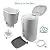 SereneLife Automatic Pet Feeder - Electronic Dogs and Cat Food Dispenser –Programmable Features for Portion and Weight Control and Meal Scheduling – Built-In Voice Recorder and Player
