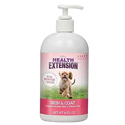 Health Extension Skin & Coat for Puppies and Dogs, 16-ounces