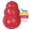 KONG - Classic Dog Toy - Durable Natural Rubber - Fun to Chew, Chase and Fetch - for Small Dogs