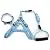 YUSENPET Dog Leash Harness Set with Collar & Heavy Duty Denim Dog Leash Collar for Small, Medium and Large Dog, Perfect for Dog Daily Training Walking Running
