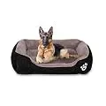 Utotol FRISTONE Dog Beds for Medium Dogs, Washable Pet Sofa Bed Firm Cotton Breathable Soft Couch for Small Puppies Cats Sleeping Orthopedic Beds