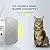 Interactive Robotic Cat Toys,Automatic Irregular USB Charging 360 Degree Self Rotating Ball,Automatic Feathers/Birds/Mouse Toys for Cats/Kitten,Build-in Spinning Led Light?Large Capacity Battery