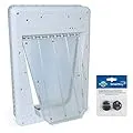 PetSafe Electronic SmartDoor - Collar Activated Dog and Cat Door - Small to Large Pets