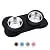 URPOWER Dog Bowls Stainless Steel Dog Bowl with No Spill Non-Skid Silicone Mat 53 oz Feeder Bowls Pet Bowl for Dogs Cats and Pets