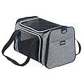 Vceoa Airline Approved Pet Carriers,Soft Sided Collapsible Pet Travel Carrier for Medium Puppy and Cats