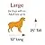 Plush Dog Bed | Ombre Swirl Dog Bed & Cat Bed | Gray 40L x 27W x 2.5H Inches for Large Dog Breeds