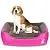 Utotol FRISTONE Dog Beds for Medium Dogs, Washable Pet Sofa Bed Firm Cotton Breathable Soft Couch for Small Puppies Cats Sleeping Orthopedic Beds