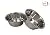 Top Dog Chews Stainless Steel Dog Bowl Set, 8" Large, 8 Cups, 64oz / 2 Quart. No stickers to remove.