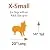 22L-Inch Cinnamon Dog Bed or Cat Bed w/ Comfortable Bolster | Ideal for XS Dog Breeds & Fits a 22-Inch Dog Crate | Easy Maintenance Machine Wash & Dry | 1-Year Warranty