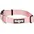 Blueberry Pet Essentials 22 Colors Classic Dog Collar, Baby Pink, Small, Neck 12"-16", Nylon Collars for Dogs