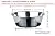 Peggy 11 No Spill Non-Skid Stainless Steel Deep Dog Bowls 26 Oz (3 Cups) Set of 2