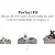Friends Forever Memory-Foam Orthopedic Dog Bed 100% Suede Removable Cover 4" Mattress Lounge Sofa Premium Prestige Edition 36" x 28" x 9" Pewter Grey Large