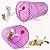 MIBOTE 28 Pcs Cat Toys Kitten Toys Assorted, Cat Tunnel Catnip Fish Feather Teaser Wand Fish Fluffy Mouse Mice Balls and Bells Toys for Cat Puppy Kitty with Storage Bag