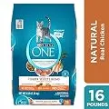 Purina ONE Natural Dry Cat Food, Tender Selects Blend With Real Chicken - 16 lb. Bag