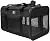 X-ZONE PET Airline Approved Soft-Sided Pet Travel Carrier for Dogs and Cats, Black