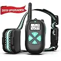 BESTHING Dog Training Collar with Remote Long 1450ft Range Dog Shock Collar, 100% Waterproof, 3 Training Modes- Beep Vibra Electric Shock 1-100 Levels for Large Dogs and Small Dogs