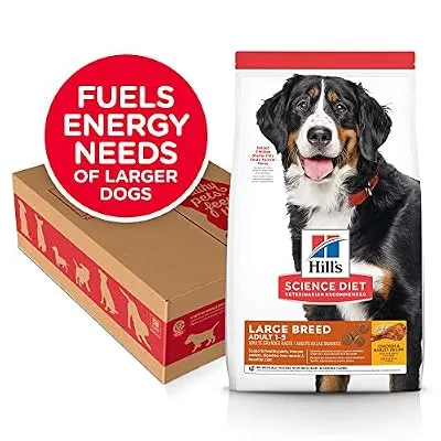 Hill's Science Diet Dry Dog Food, Adult, Large Breed, Chicken & Barley Recipe, 35 LB Bag