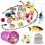 MIBOTE 28 Pcs Cat Toys Kitten Toys Assorted, Cat Tunnel Catnip Fish Feather Teaser Wand Fish Fluffy Mouse Mice Balls and Bells Toys for Cat Puppy Kitty with Storage Bag