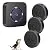 SIARY Dog Door Bell Doggie Doorbell for Potty Training with Wireless Waterproof Touch Button 2 Transmitters and 2 Receivers