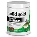 Solid Gold Glucosamine & Advanced Joint Health Chews for Dogs; Natural, Holistic Grain-Free Supplement with Glucosamine, MSM & Chondroitin; 120ct