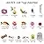 MIBOTE 28 Pcs Cat Toys Kitten Toys Assorted, Cat Tunnel Catnip Fish Feather Teaser Wand Fish Fluffy Mouse Mice Balls and Bells Toys for Cat Puppy Kitty with Storage Bag