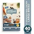 Rachael Ray Nutrish Large Breed Premium Natural Dry Dog Food, Real Chicken & Veggies Recipe, 40 Pounds