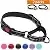 haapaw 2 Packs Martingale Dog Collar with Quick Release Buckle Reflective Dog Training Collars for Small Medium Large Dogs (Collar+Leash, M Neck 14"-16.5", Turquoise+Turquoise, 2 Packs)