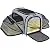 OMORC Pet Carrier Airline Approved, Expandable Foldable Soft-Sided Dog Carrier, Cat Carrier with 3 Open Doors, 2 Reflective Tapes, Pet Travel Bag Safe and Easy for Cats and Dogs