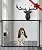 Queenii Magic Gate for Dogs, Pet Safety Gate, Portable Folding Mesh Magic Gate Baby Safety Gates, Safe Guard Install Anywhere, Safety Fence for Hall Doorway Wide Tall (Black)