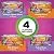 Purina Friskies Gravy Wet Cat Food Variety Pack, Poultry Shreds, Meaty Bits & Prime Filets - (32) 5.5 oz. Cans