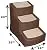 Pet Gear Easy Step III Pet Stairs, 3-Step for Cats/Dogs, Removable Washable Carpet Treads, for Pets Up to 150lbs